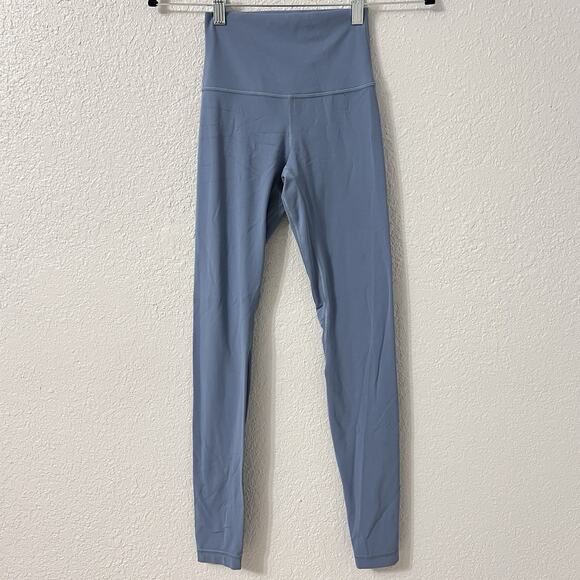 Lululemon Align High-Rise Pant Leggings Inseam 28" Utility Blue Size 2 - Picture 1 of 7